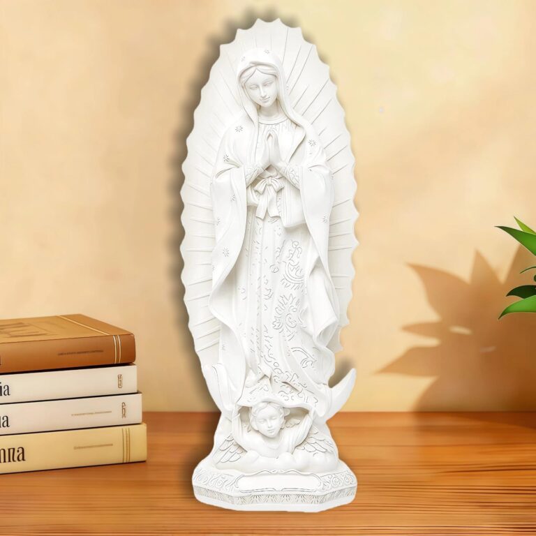 Best quality Virgen de Guadalupe Statues Ivory White